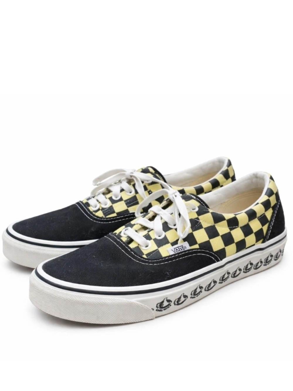 Vans BMX Era 40th Anniversary Black Sharp Green Checkerboard Mens 6